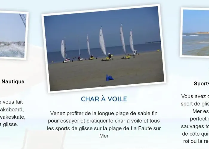 4 Pers. Avec Piscine Commune Proche * Longeville-sur-Mer